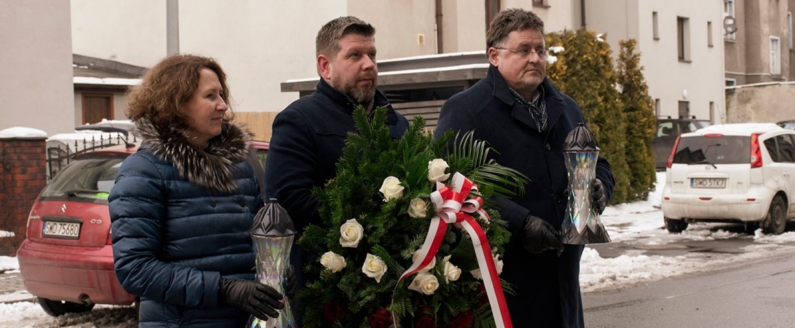 Zdjęcie w galerii na portalu naszwodzislaw.com: Władze miasta uczciły 77. rocznicę Marszu Śmierci wiadomości z regionu