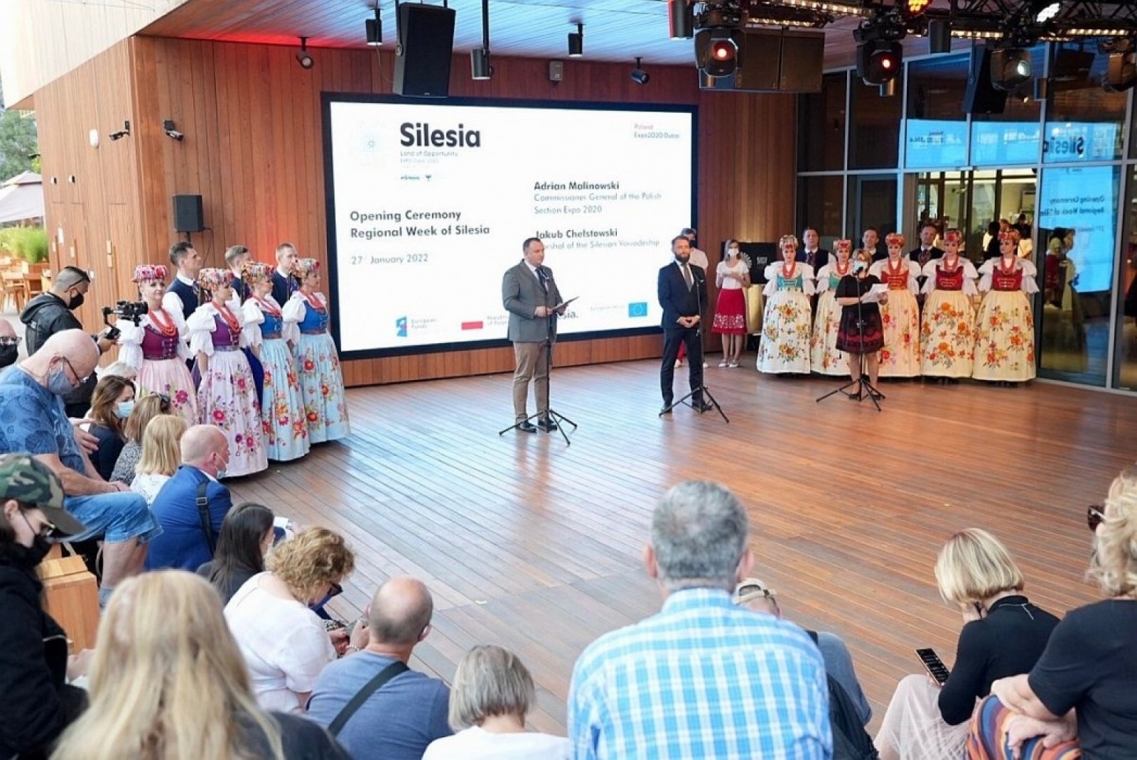 Zdjęcie w galerii na portalu naszwodzislaw.com: Region możliwości. Tak Śląskie prezentuje się w Dubaju wiadomości z regionu