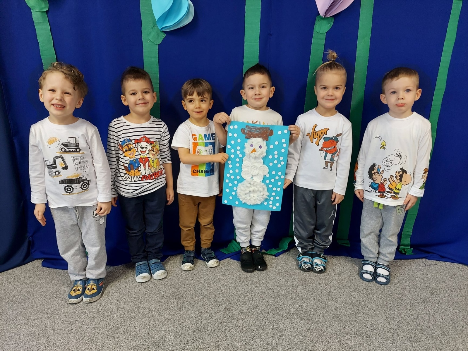 Zdjęcie w galerii na portalu naszwodzislaw.com: Dzień koloru białego w przedszkolu numer 6 wiadomości z regionu