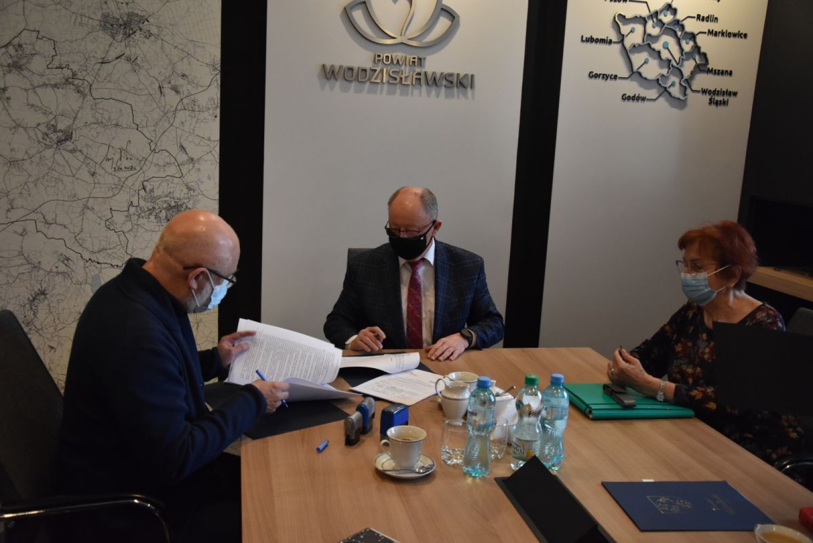 Zdjęcie w galerii na portalu naszwodzislaw.com: Powiat projektuje przebudowę dwóch newralgicznych skrzyżowań wiadomości z regionu