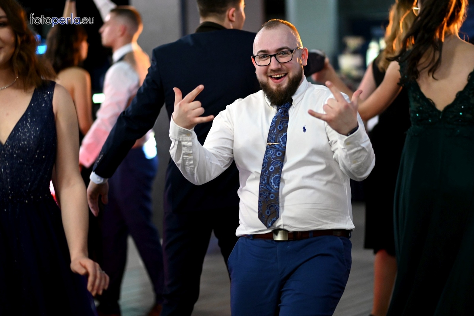 Zdjęcie w galerii na portalu naszwodzislaw.com: Ah, co to był za bal. Studniówka wodzisławskiego ZST wiadomości z regionu