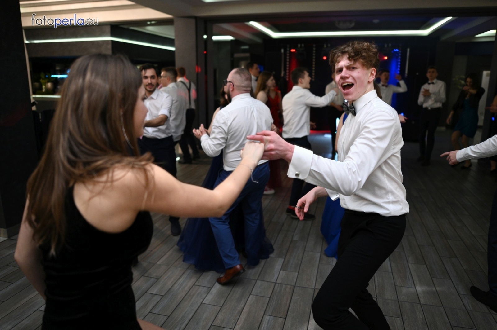 Zdjęcie w galerii na portalu naszwodzislaw.com: Ah, co to był za bal. Studniówka wodzisławskiego ZST wiadomości z regionu