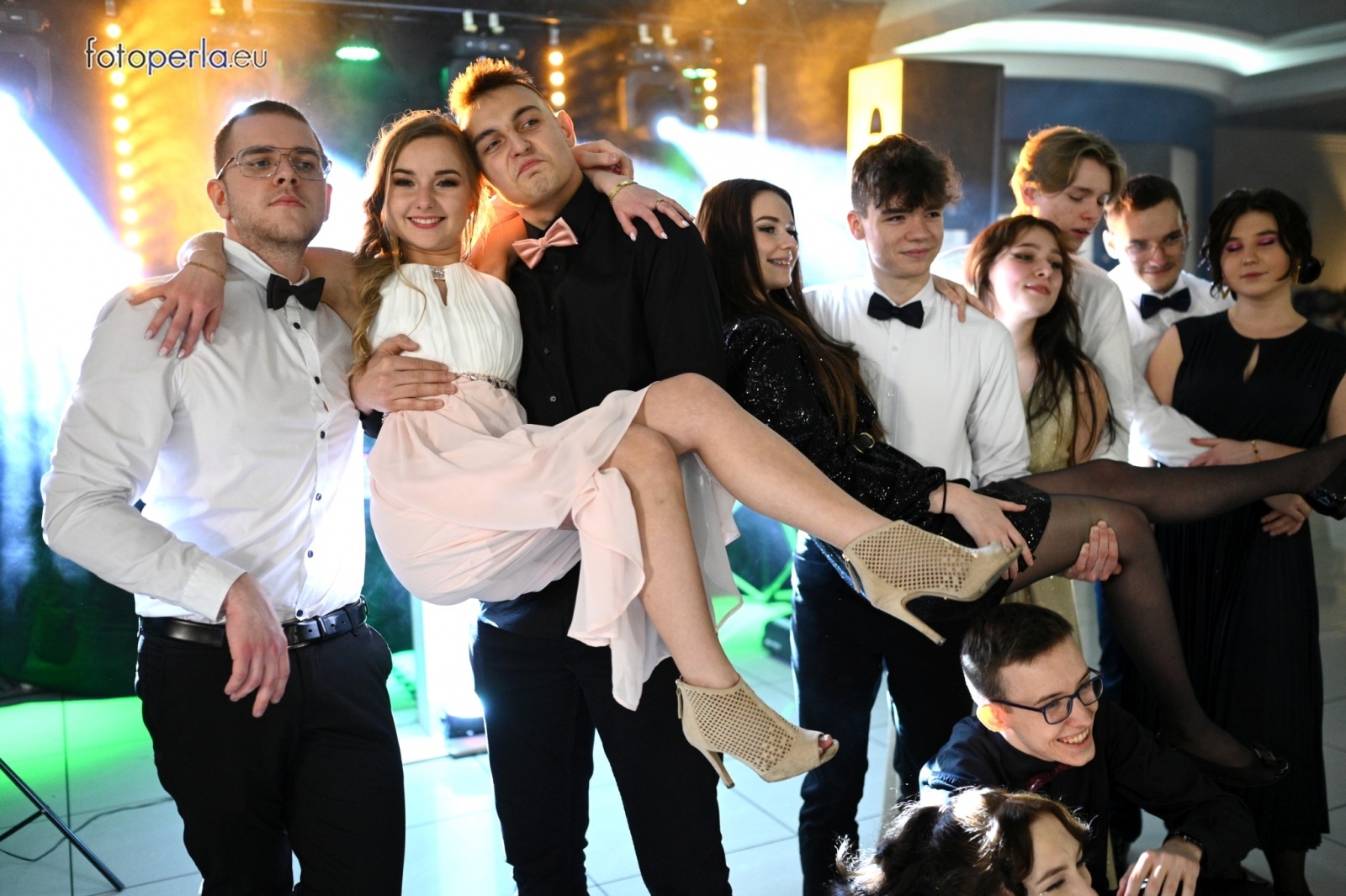 Zdjęcie w galerii na portalu naszwodzislaw.com: Ah, co to był za bal. Studniówka wodzisławskiego ZST wiadomości z regionu