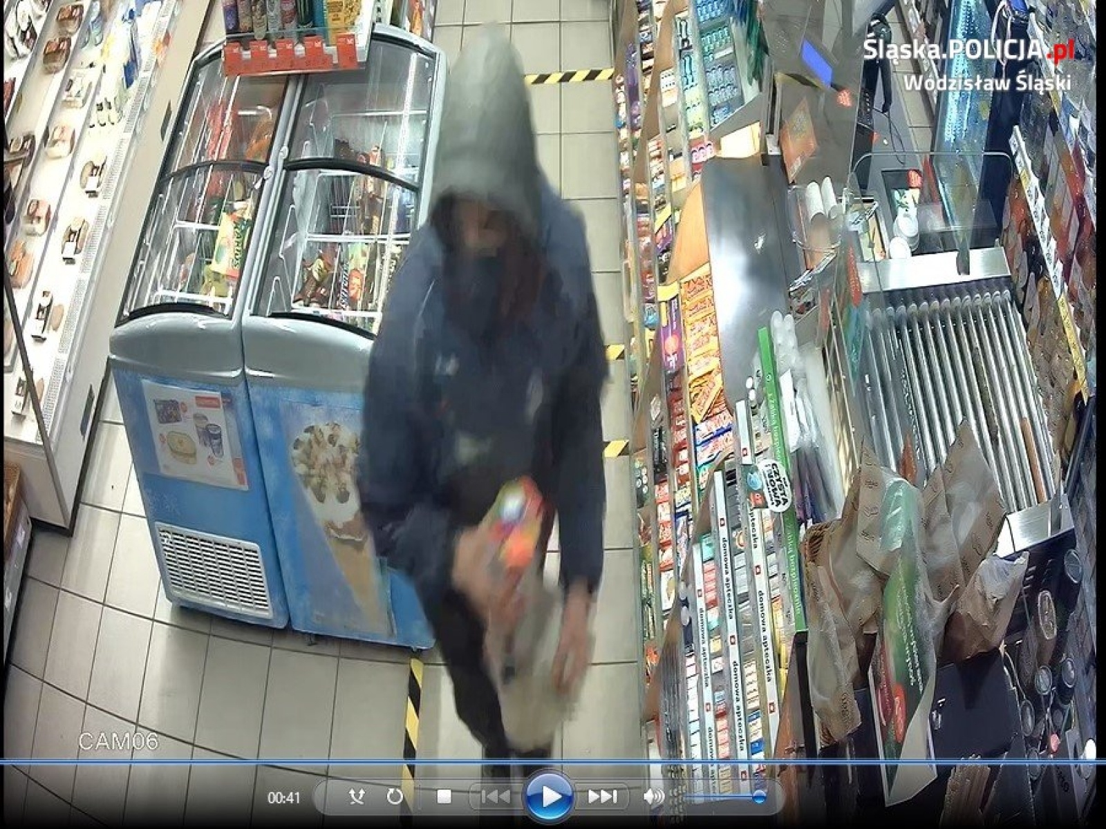 Zdjęcie w galerii na portalu naszwodzislaw.com: Ukradł puszkę WOŚP. Poznajesz go? wiadomości z regionu