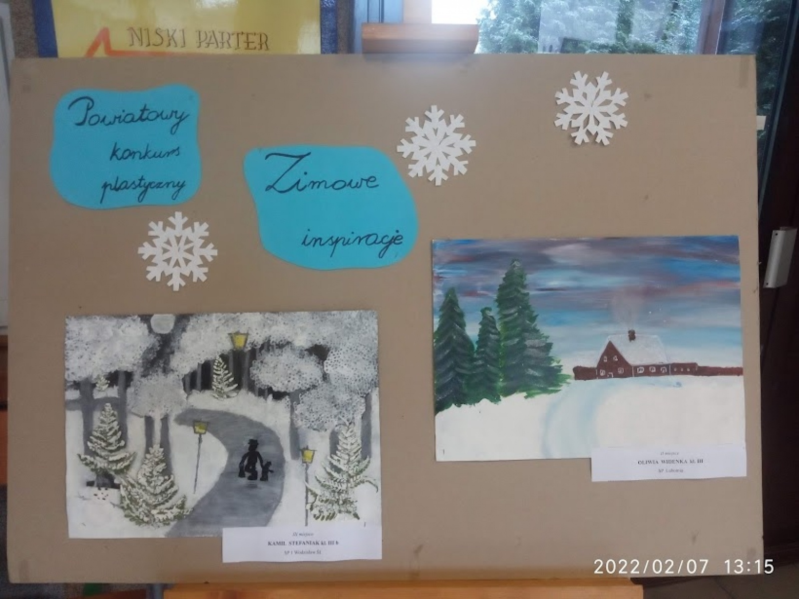 Zdjęcie w galerii na portalu naszwodzislaw.com: Zimowe inspiracje w wodzisławskiej SP1 wiadomości z regionu