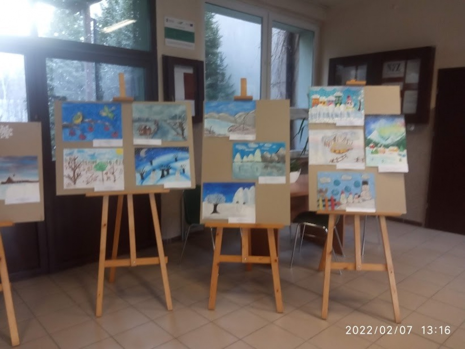 Zdjęcie w galerii na portalu naszwodzislaw.com: Zimowe inspiracje w wodzisławskiej SP1 wiadomości z regionu