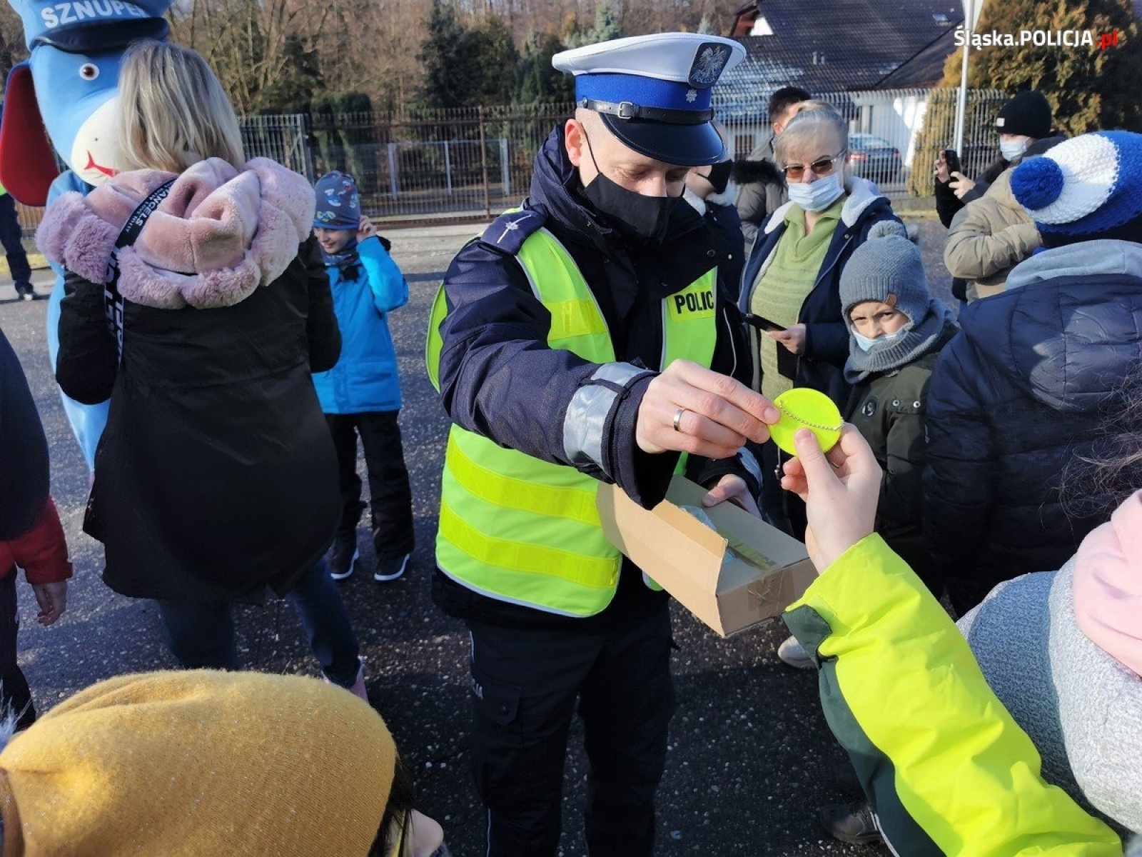 Zdjęcie w galerii na portalu naszwodzislaw.com: Bezpieczny początek ferii na Śląsku wiadomości z regionu