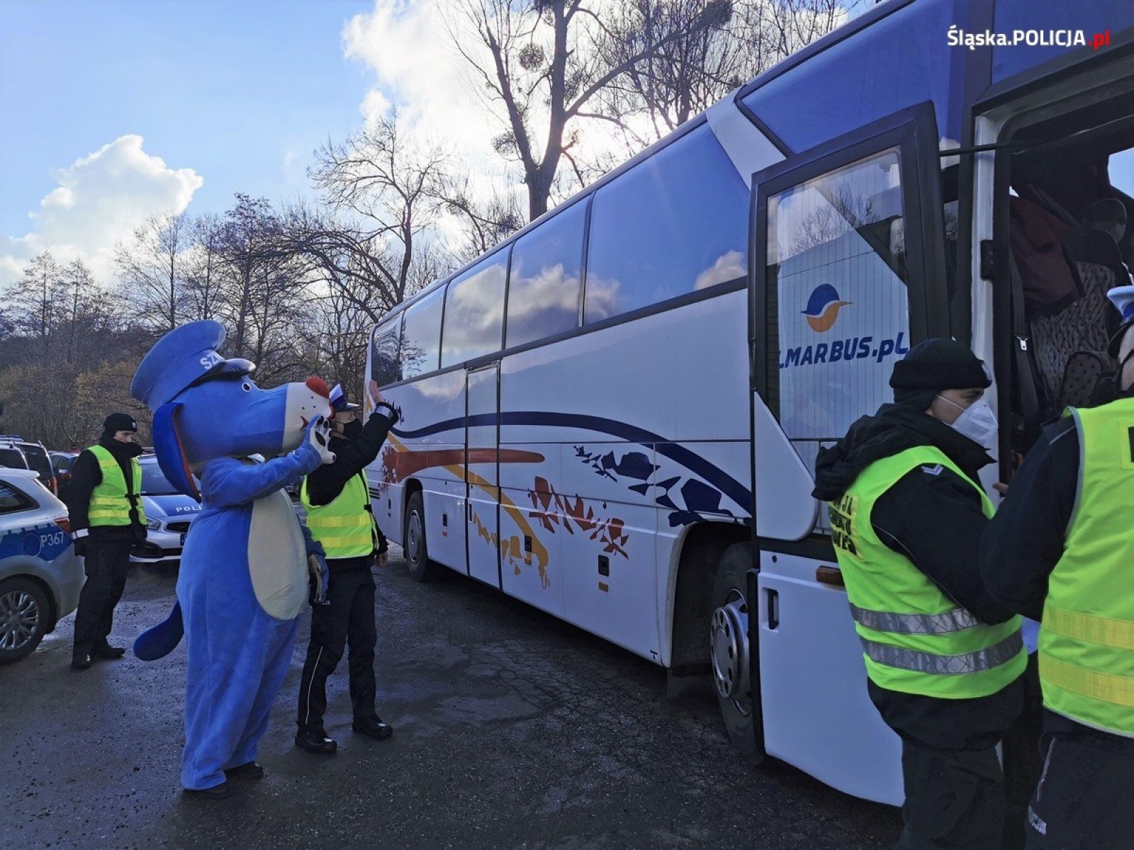 Zdjęcie w galerii na portalu naszwodzislaw.com: Bezpieczny początek ferii na Śląsku wiadomości z regionu