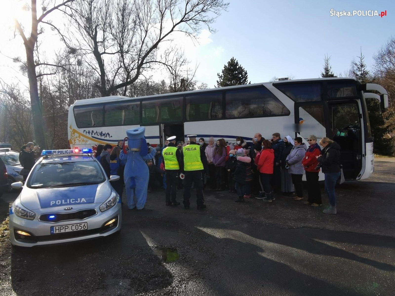 Zdjęcie w galerii na portalu naszwodzislaw.com: Bezpieczny początek ferii na Śląsku wiadomości z regionu