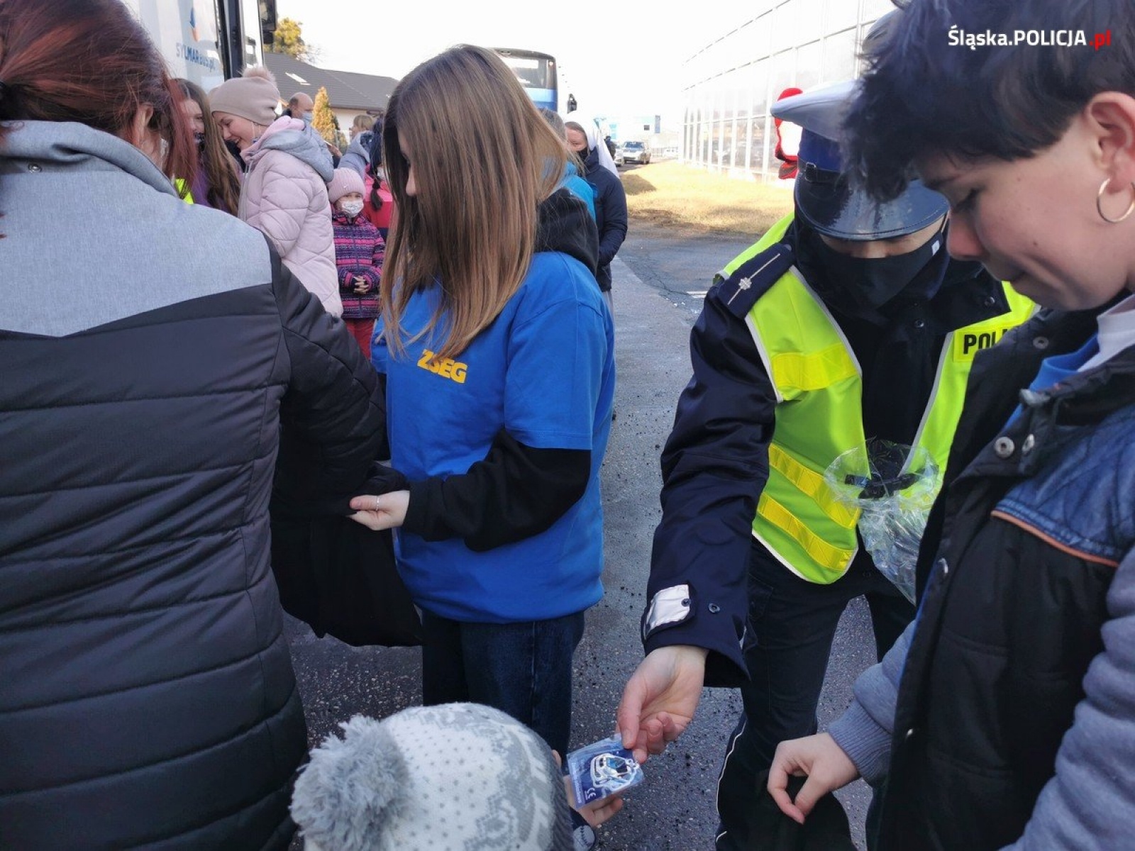 Zdjęcie w galerii na portalu naszwodzislaw.com: Bezpieczny początek ferii na Śląsku wiadomości z regionu