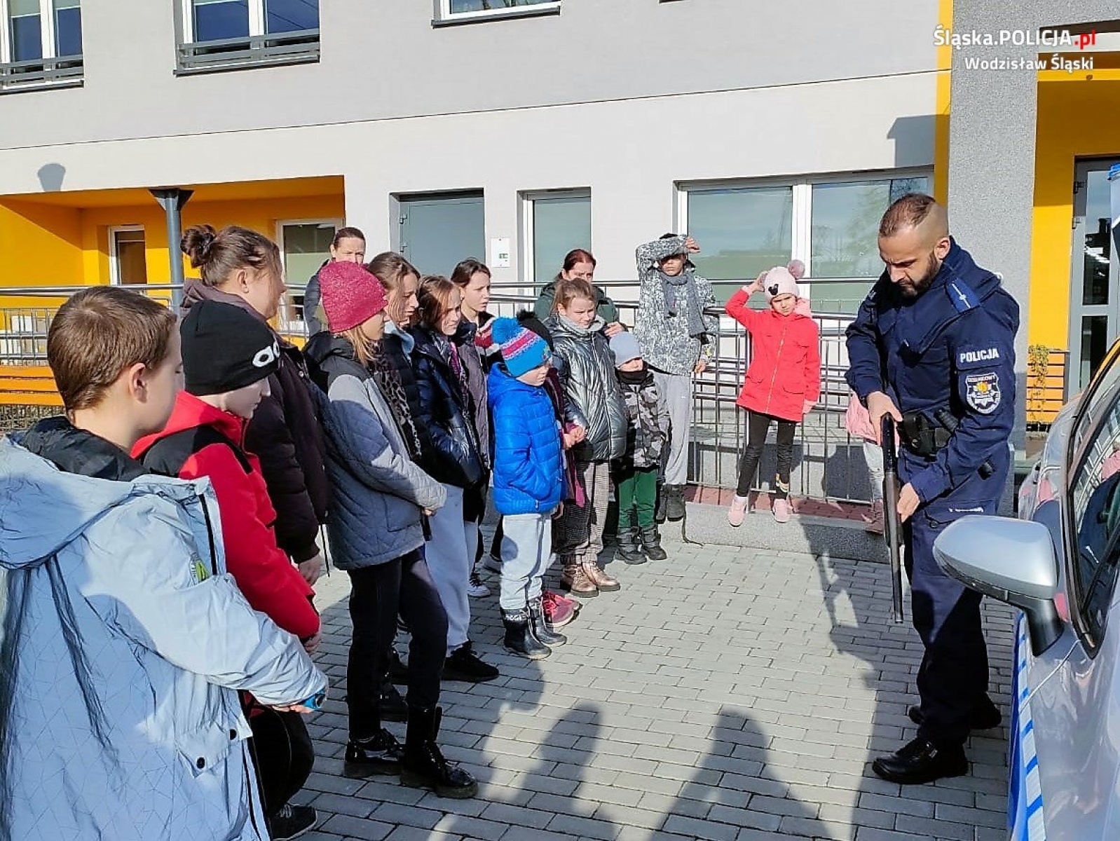 Zdjęcie w galerii na portalu naszwodzislaw.com: Bezpieczne ferie w wodzisławską policją wiadomości z regionu
