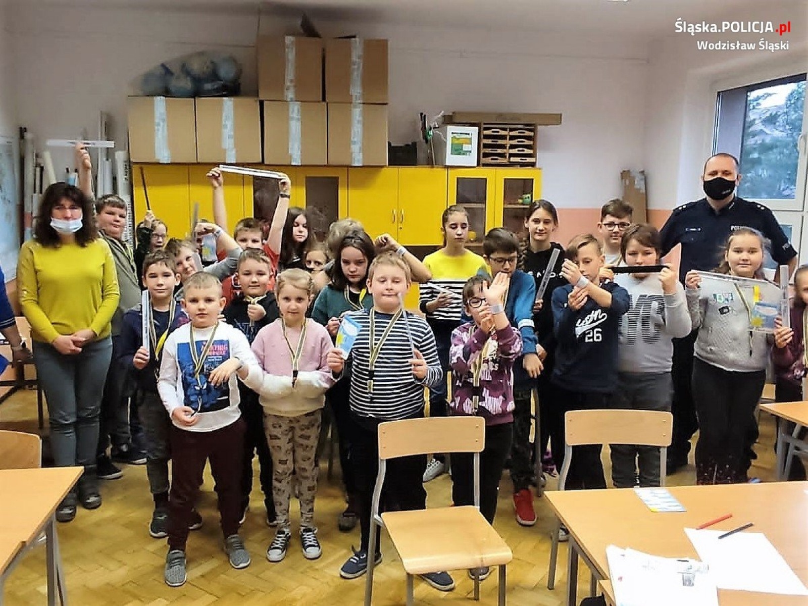 Zdjęcie w galerii na portalu naszwodzislaw.com: Bezpieczne ferie w wodzisławską policją wiadomości z regionu