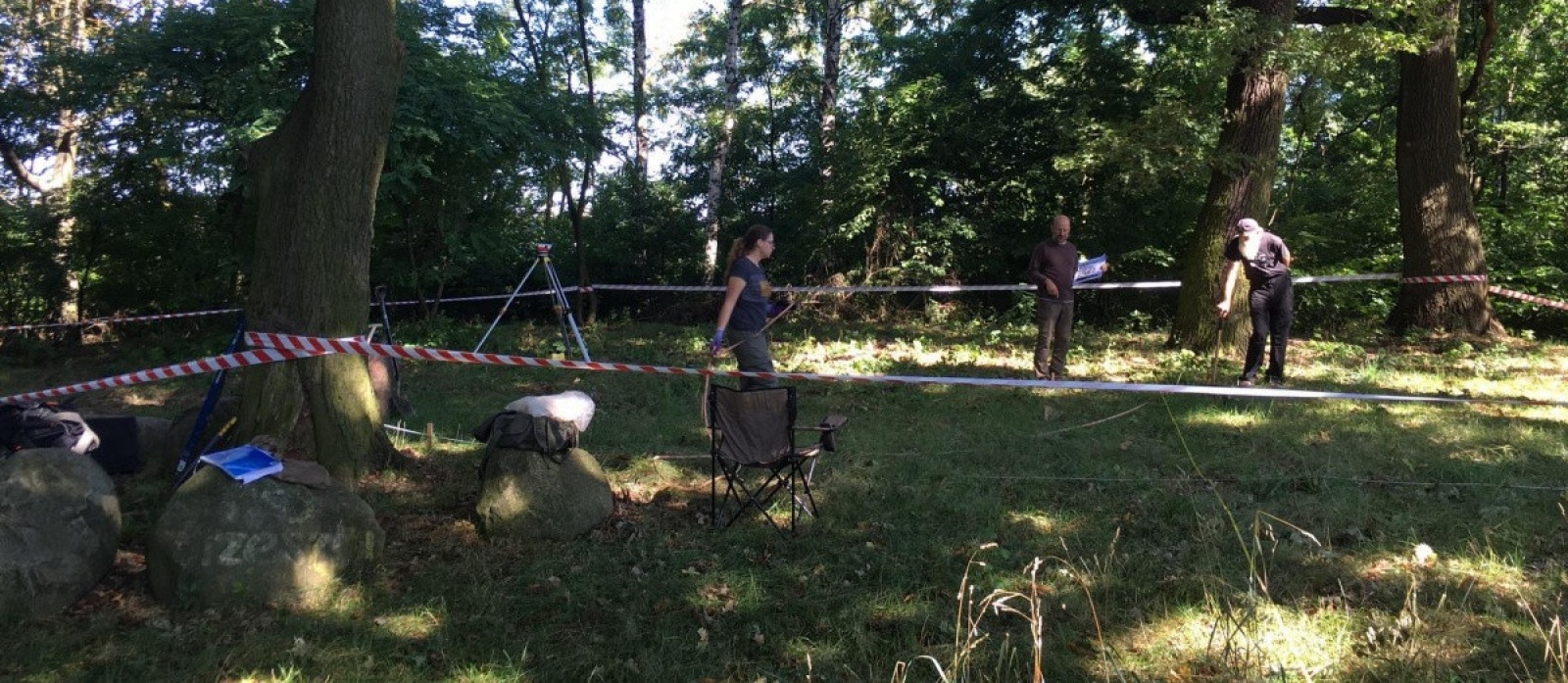 Zdjęcie w galerii na portalu naszwodzislaw.com: Prace archeologiczne na Galgenbergu wiadomości z regionu