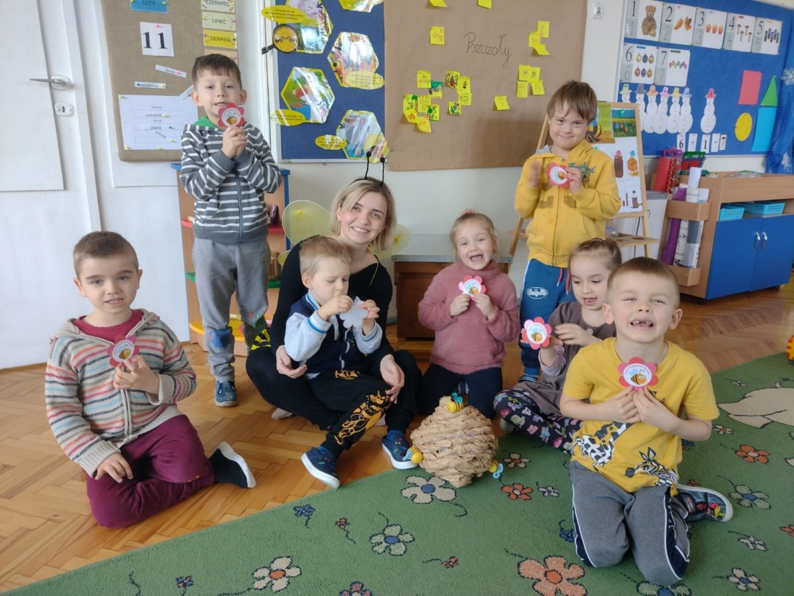 Zdjęcie w galerii na portalu naszwodzislaw.com: O pszczołach w przedszkolu numer 19 wiadomości z regionu