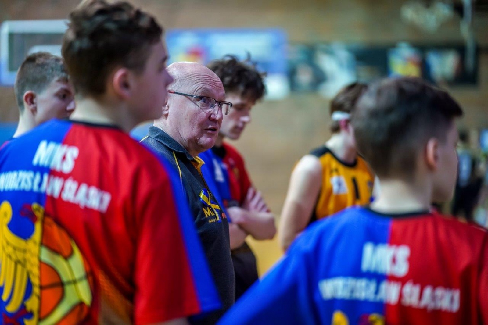 Zdjęcie w galerii na portalu naszwodzislaw.com: Wodzisławscy koszykarze górą nad Opolem wiadomości z regionu