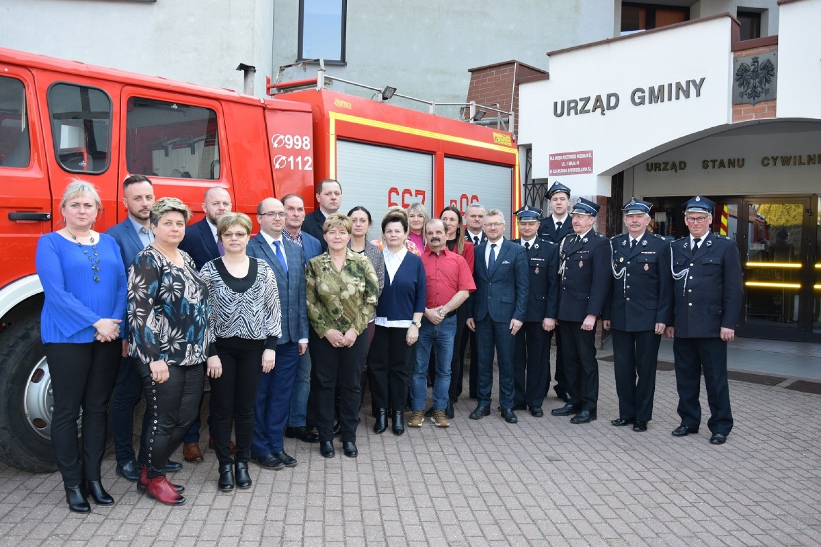 Zdjęcie w galerii na portalu naszwodzislaw.com: Dar Gminy Mszana dla walczącej Ukrainy wiadomości z regionu