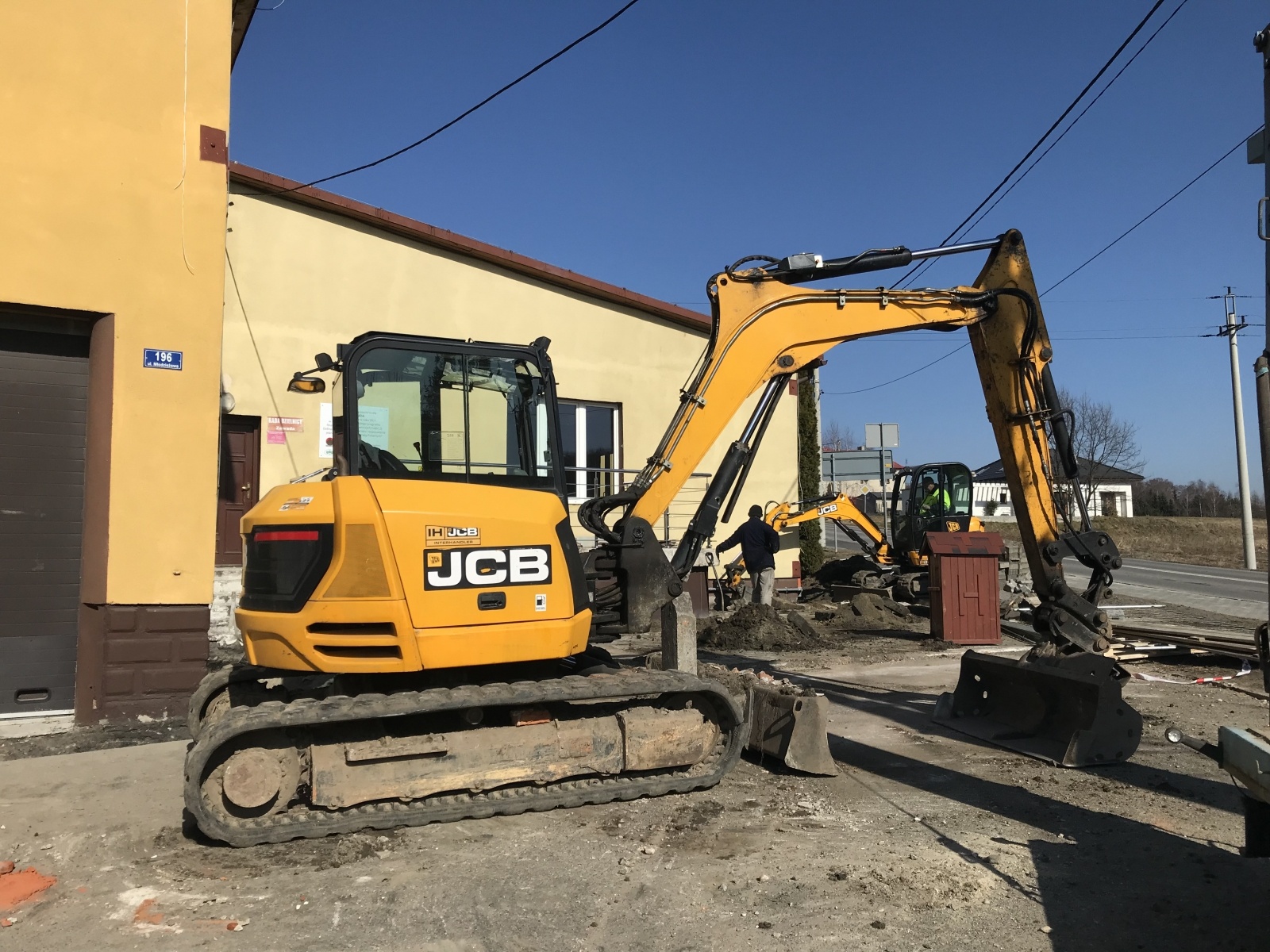 Zdjęcie w galerii na portalu naszwodzislaw.com: Trwają prace termomodernizacyjne w OSP Zawada wiadomości z regionu