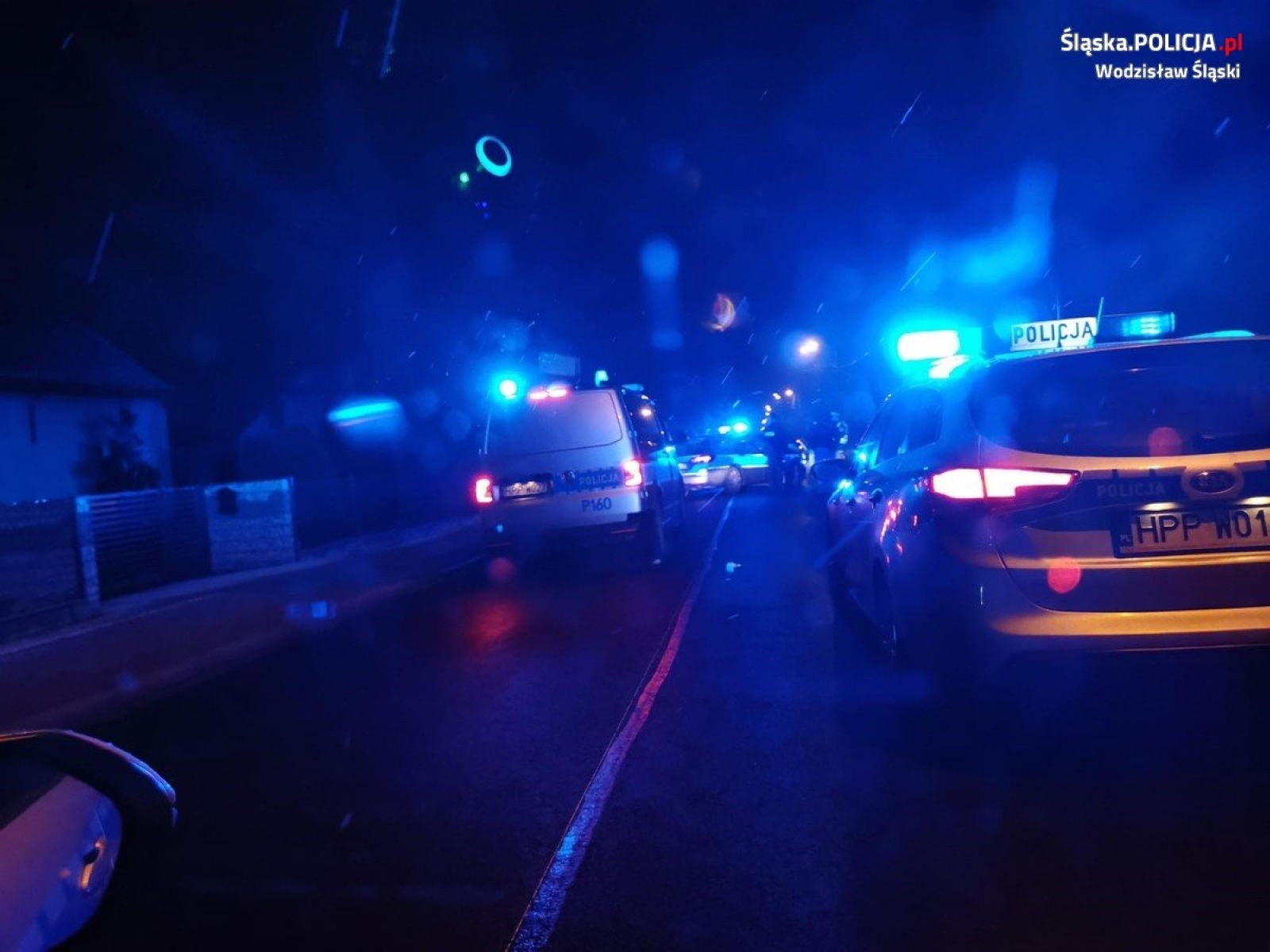 Zdjęcie w galerii na portalu naszwodzislaw.com: Policyjny pościg ulicami Pszowa wiadomości z regionu