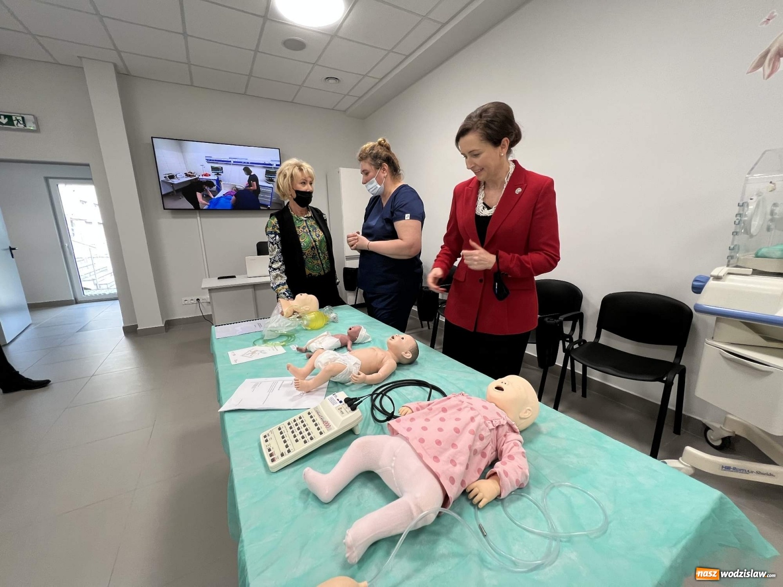 Zdjęcie w galerii na portalu naszwodzislaw.com: Kształcenie pielęgniarek w Raciborzu wkroczyło w nowy wymiar wiadomości z regionu