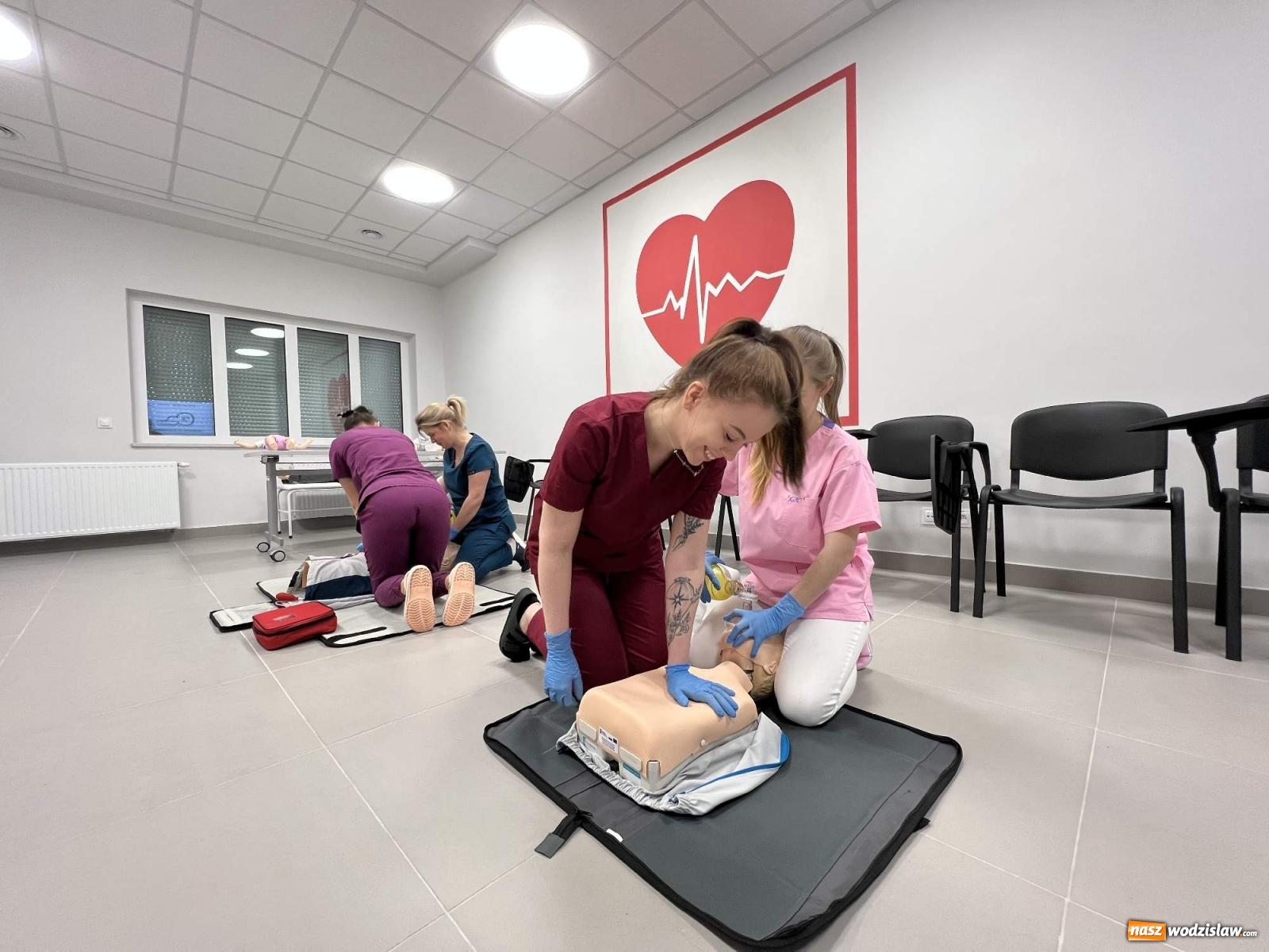 Zdjęcie w galerii na portalu naszwodzislaw.com: Kształcenie pielęgniarek w Raciborzu wkroczyło w nowy wymiar wiadomości z regionu