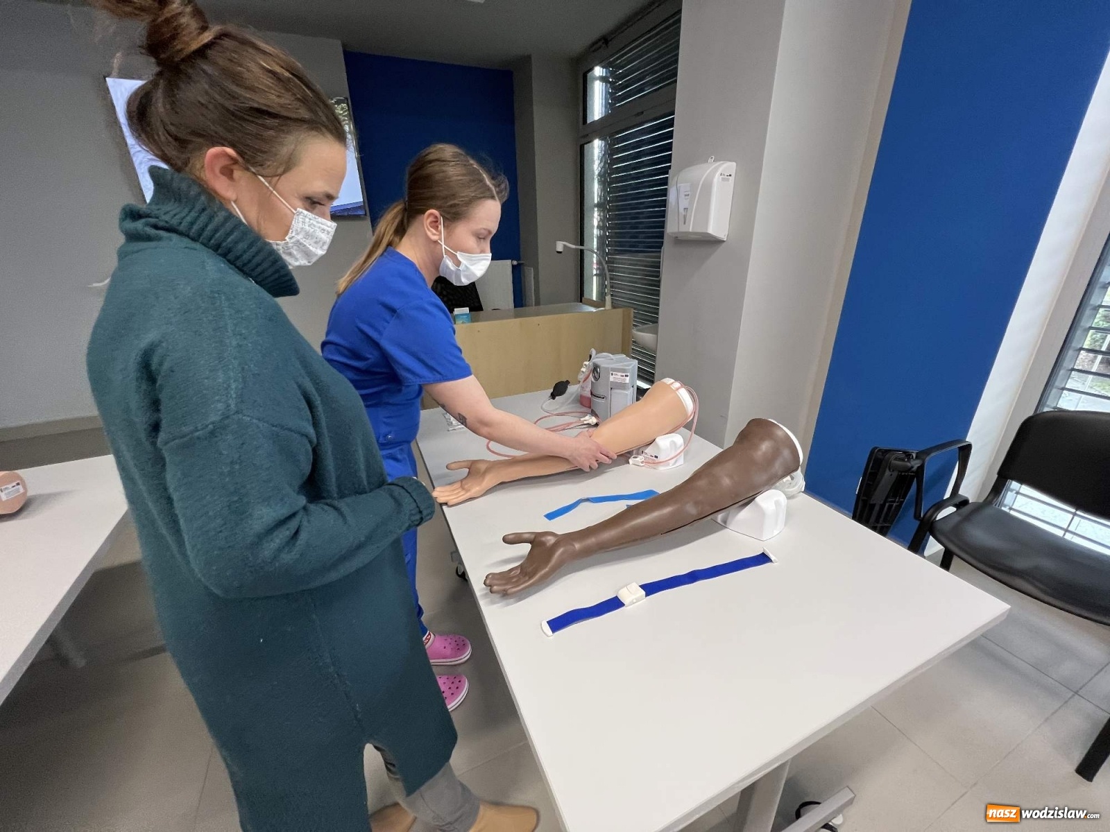 Zdjęcie w galerii na portalu naszwodzislaw.com: Kształcenie pielęgniarek w Raciborzu wkroczyło w nowy wymiar wiadomości z regionu