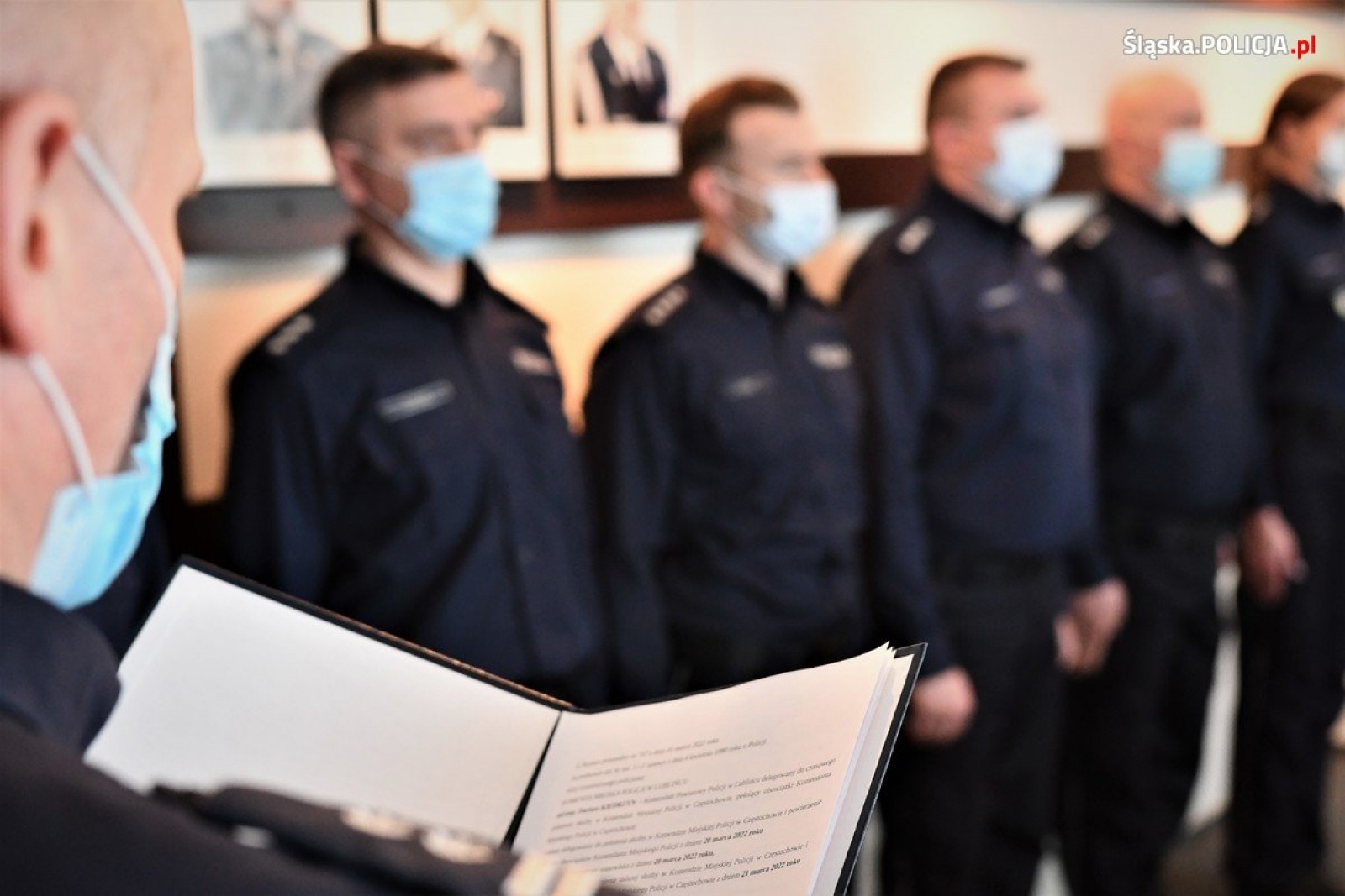 Zdjęcie w galerii na portalu naszwodzislaw.com: Powołania i mianowania na stanowiska kierownicze w śląskiej policji wiadomości z regionu