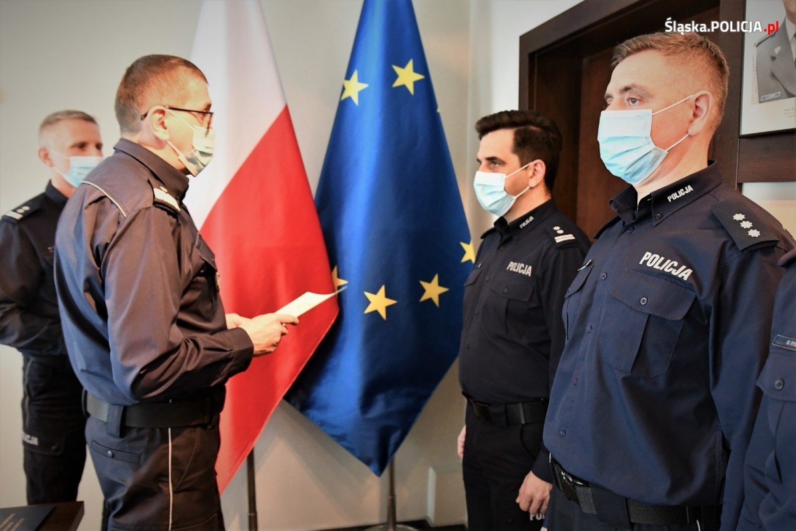 Zdjęcie w galerii na portalu naszwodzislaw.com: Powołania i mianowania na stanowiska kierownicze w śląskiej policji wiadomości z regionu