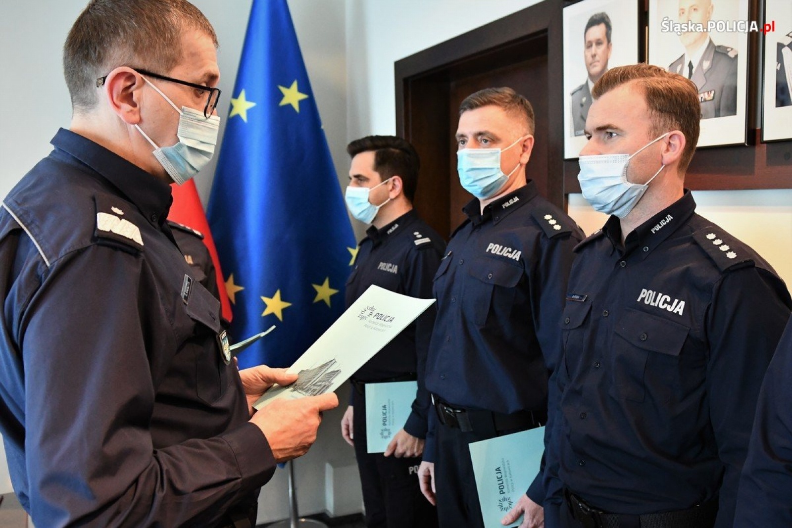 Zdjęcie w galerii na portalu naszwodzislaw.com: Powołania i mianowania na stanowiska kierownicze w śląskiej policji wiadomości z regionu