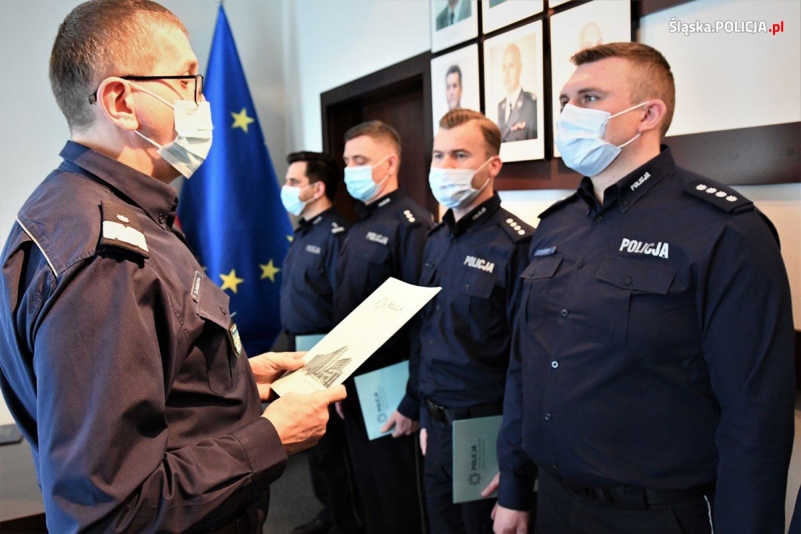 Zdjęcie w galerii na portalu naszwodzislaw.com: Powołania i mianowania na stanowiska kierownicze w śląskiej policji wiadomości z regionu