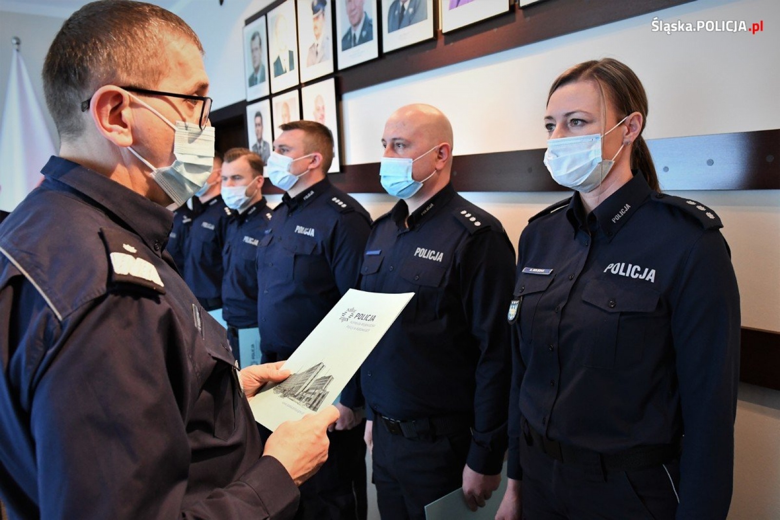 Zdjęcie w galerii na portalu naszwodzislaw.com: Powołania i mianowania na stanowiska kierownicze w śląskiej policji wiadomości z regionu