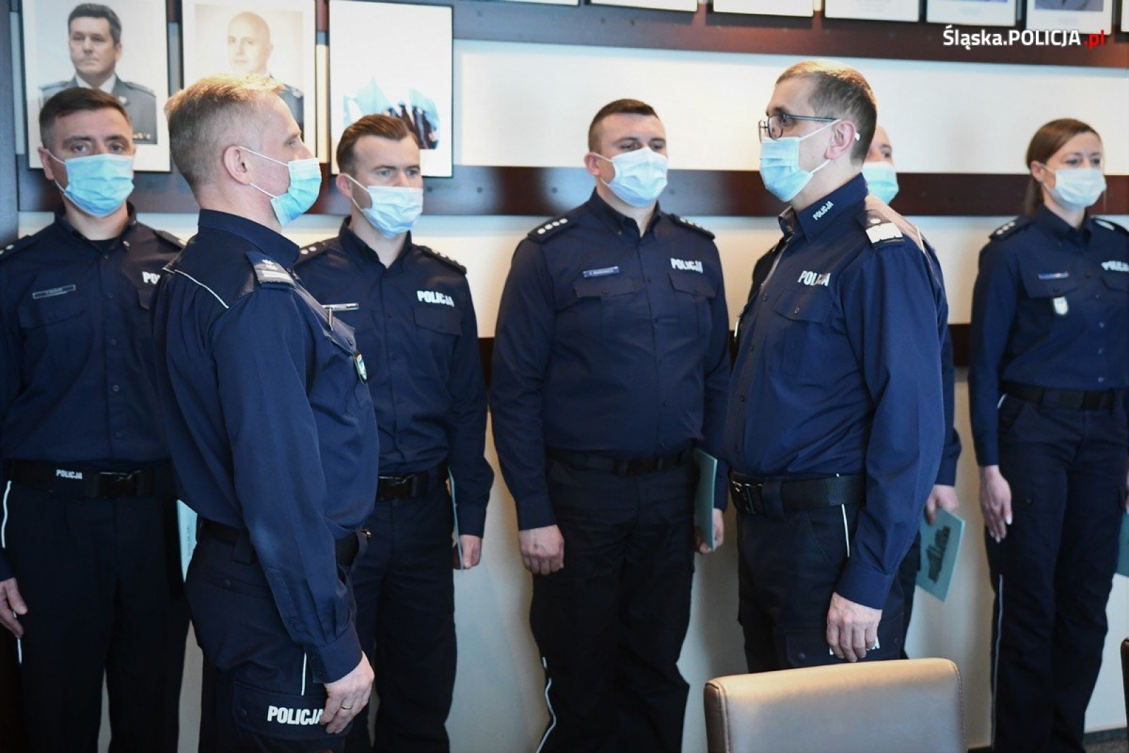 Zdjęcie w galerii na portalu naszwodzislaw.com: Powołania i mianowania na stanowiska kierownicze w śląskiej policji wiadomości z regionu