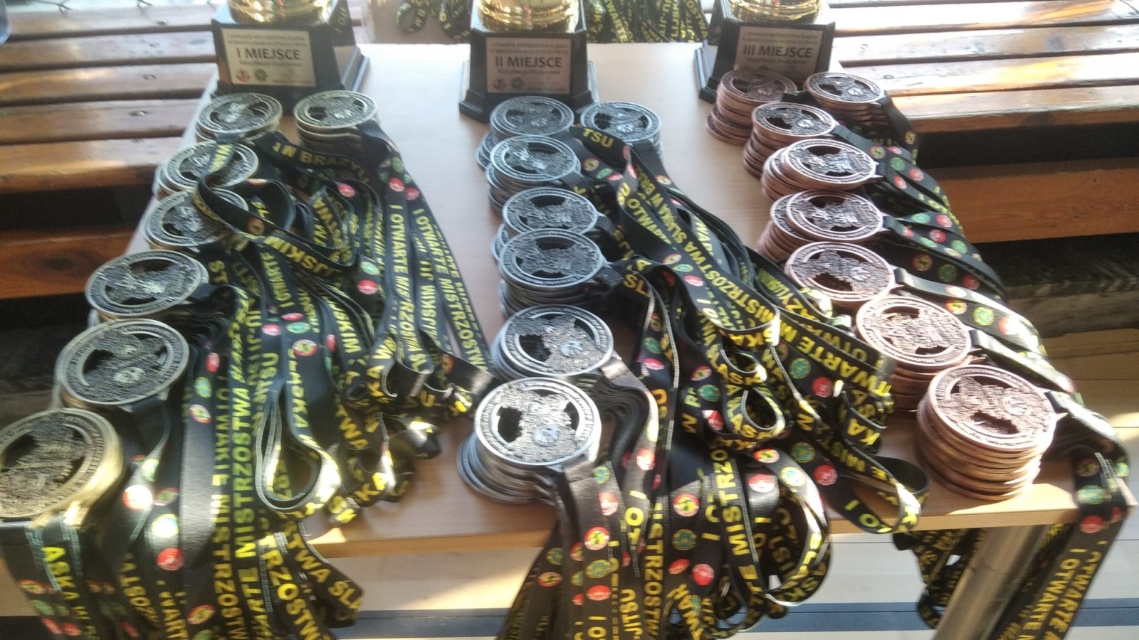 Zdjęcie w galerii na portalu naszwodzislaw.com: Mistrzostwa Śląska w ju jitsu. Worek medali zawodników Octagonu wiadomości z regionu