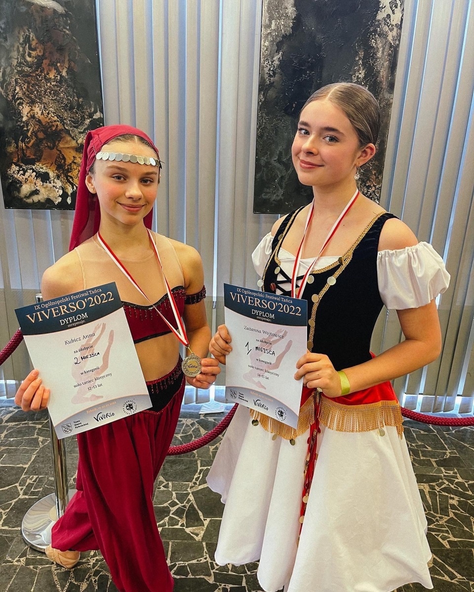 Zdjęcie w galerii na portalu naszwodzislaw.com: Tancerki Mirażu nagrodzone na Viverso wiadomości z regionu