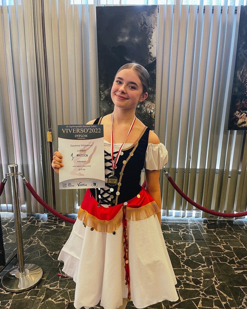 Zdjęcie w galerii na portalu naszwodzislaw.com: Tancerki Mirażu nagrodzone na Viverso wiadomości z regionu
