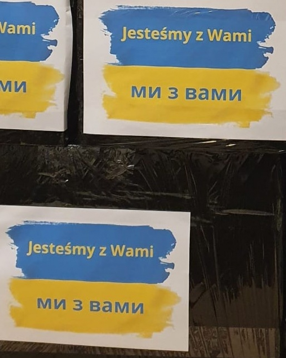 Zdjęcie w galerii na portalu naszwodzislaw.com: Fundacja EDUARTE i raciborska PWSZ wsparły Ukrainę wiadomości z regionu