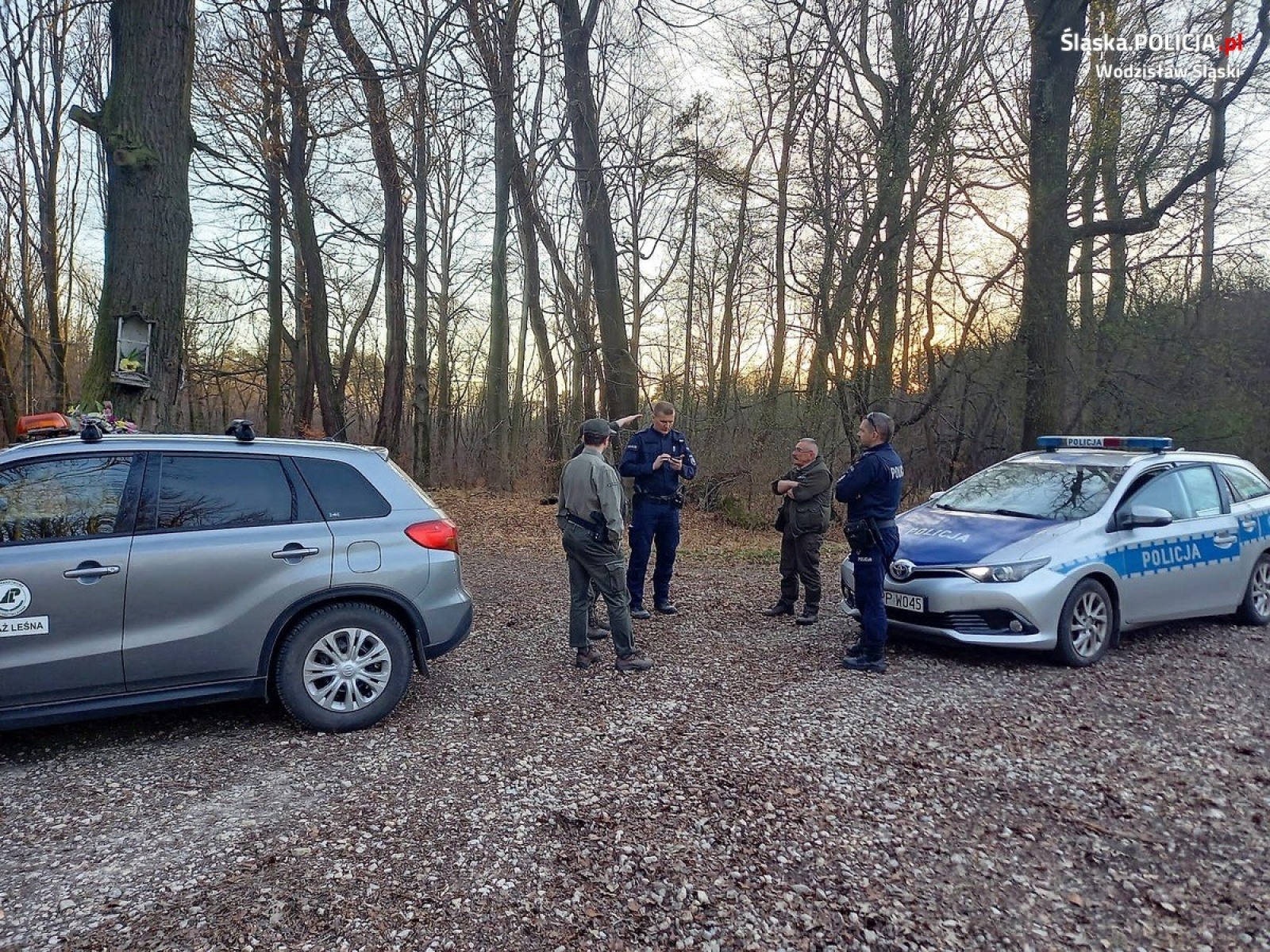 Zdjęcie w galerii na portalu naszwodzislaw.com: Wspólne działania pszowskich dzielnicowych i straży leśnej wiadomości z regionu