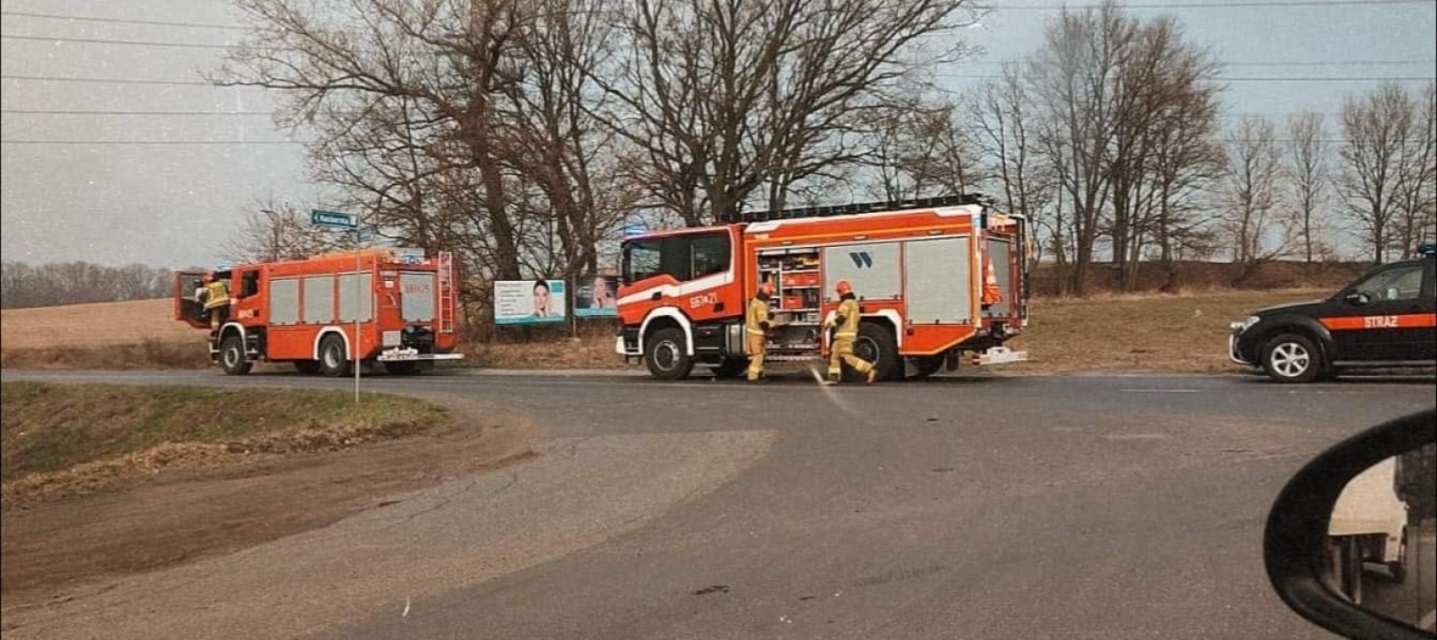 Zdjęcie w galerii na portalu naszwodzislaw.com: Trzy osoby ranne w wypadku w Syryni wiadomości z regionu