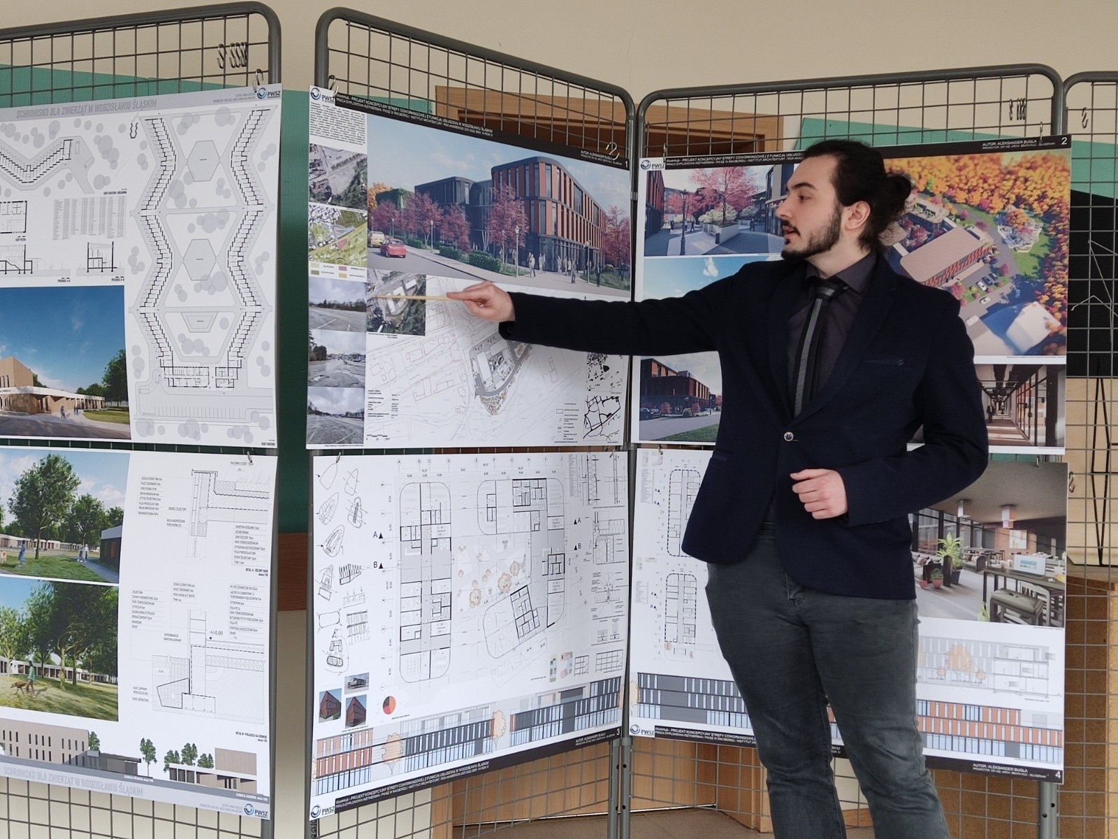 Zdjęcie w galerii na portalu naszwodzislaw.com: Inżynierowie architekci z PWSZ - marka w sama w sobie. Trwają obrony prac wiadomości z regionu