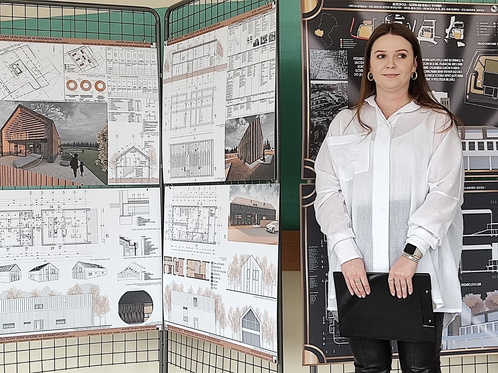 Zdjęcie w galerii na portalu naszwodzislaw.com: Inżynierowie architekci z PWSZ - marka w sama w sobie. Trwają obrony prac wiadomości z regionu