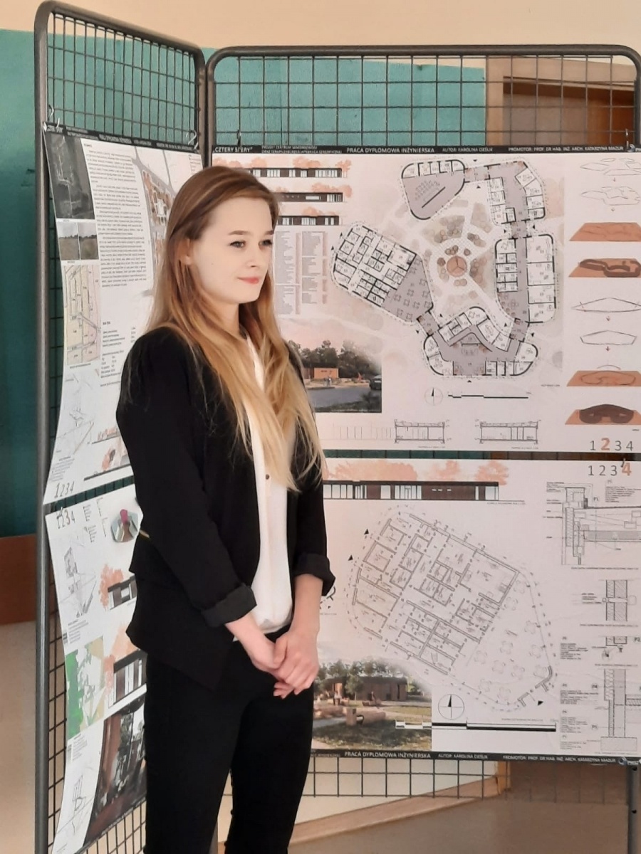 Zdjęcie w galerii na portalu naszwodzislaw.com: Inżynierowie architekci z PWSZ - marka w sama w sobie. Trwają obrony prac wiadomości z regionu