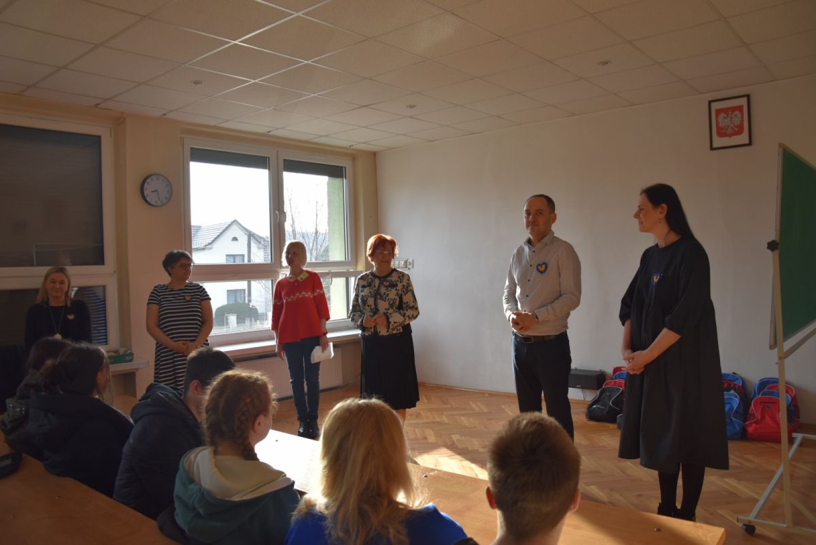 Zdjęcie w galerii na portalu naszwodzislaw.com: W Tischnerze ruszył oddział przygotowawczy dla młodzieży z Ukrainy wiadomości z regionu