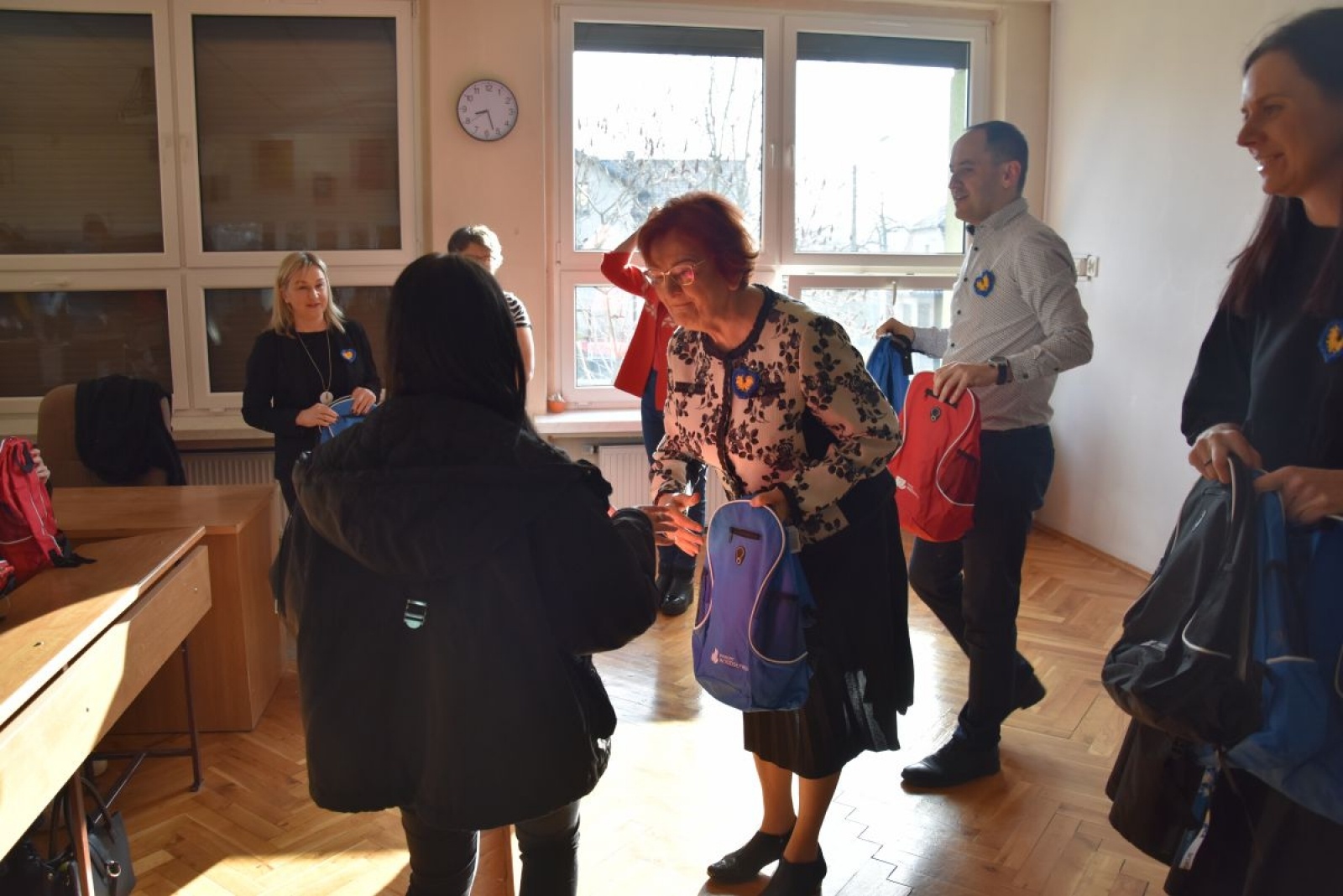 Zdjęcie w galerii na portalu naszwodzislaw.com: W Tischnerze ruszył oddział przygotowawczy dla młodzieży z Ukrainy wiadomości z regionu