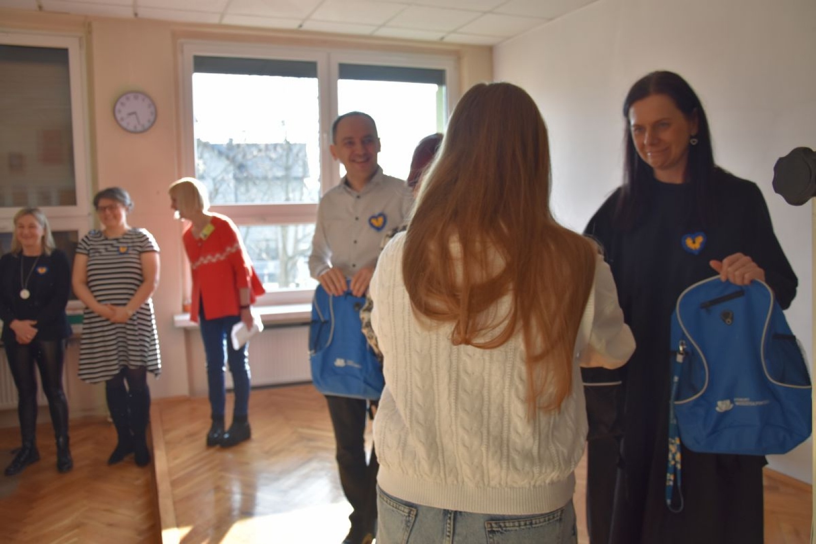 Zdjęcie w galerii na portalu naszwodzislaw.com: W Tischnerze ruszył oddział przygotowawczy dla młodzieży z Ukrainy wiadomości z regionu