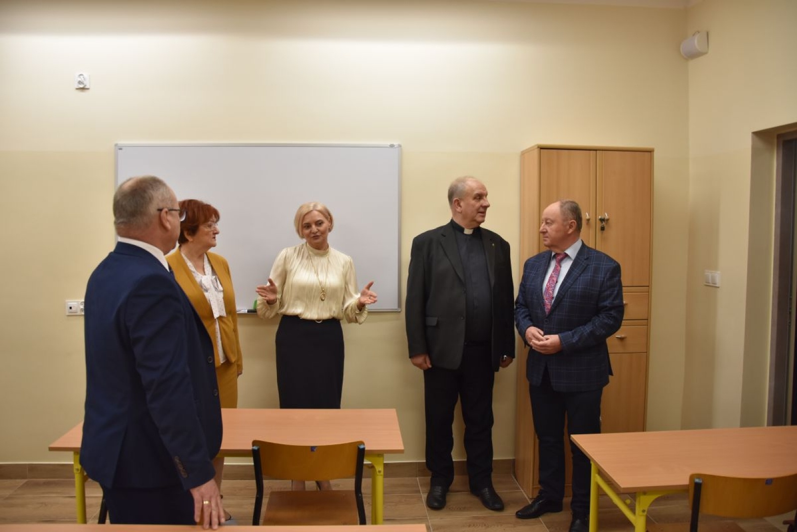 Zdjęcie w galerii na portalu naszwodzislaw.com: W Ekonomiku oficjalnie oddano do użytku wyremontowaną część szkoły [FOTO i WIDEO] wiadomości z regionu