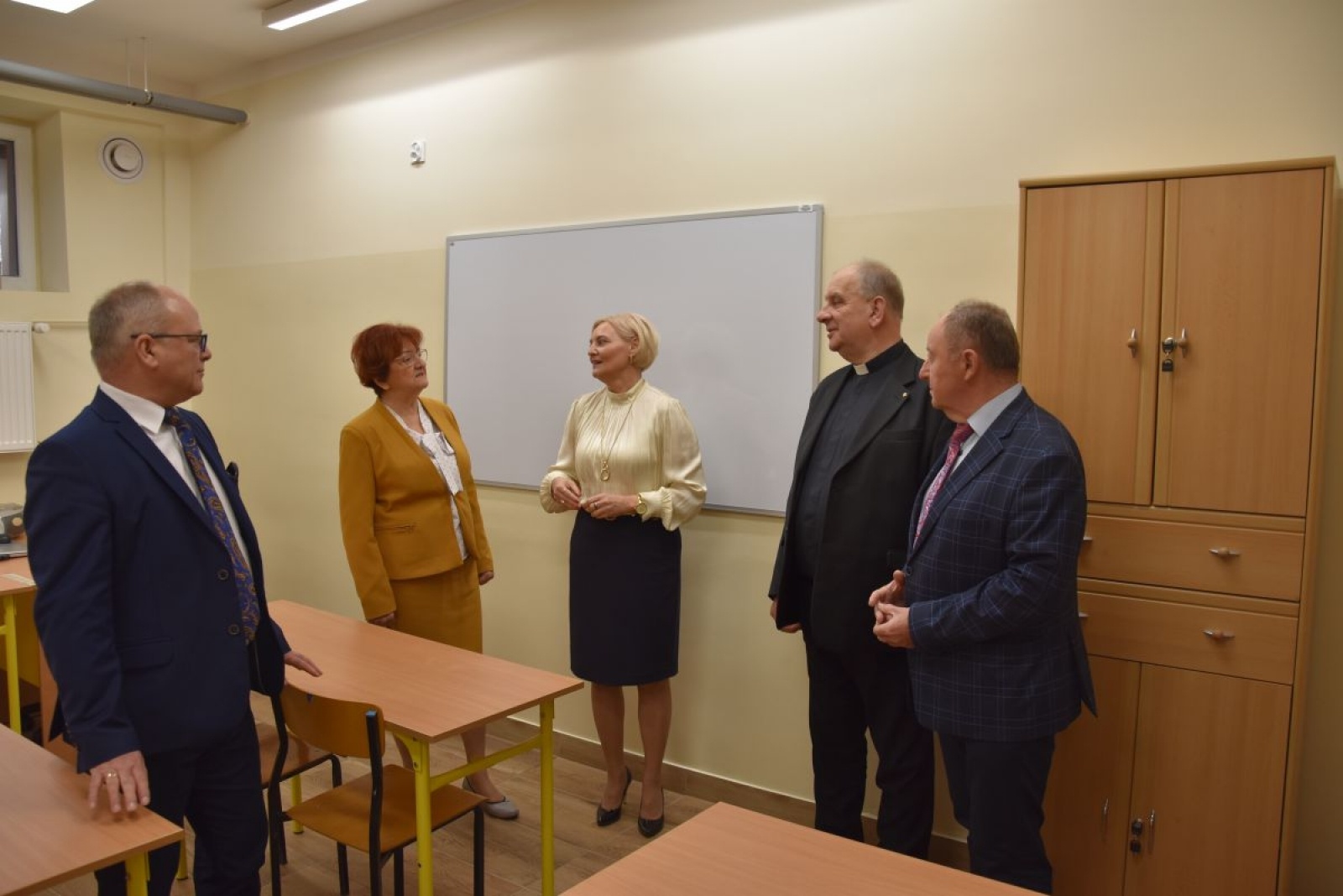 Zdjęcie w galerii na portalu naszwodzislaw.com: W Ekonomiku oficjalnie oddano do użytku wyremontowaną część szkoły [FOTO i WIDEO] wiadomości z regionu