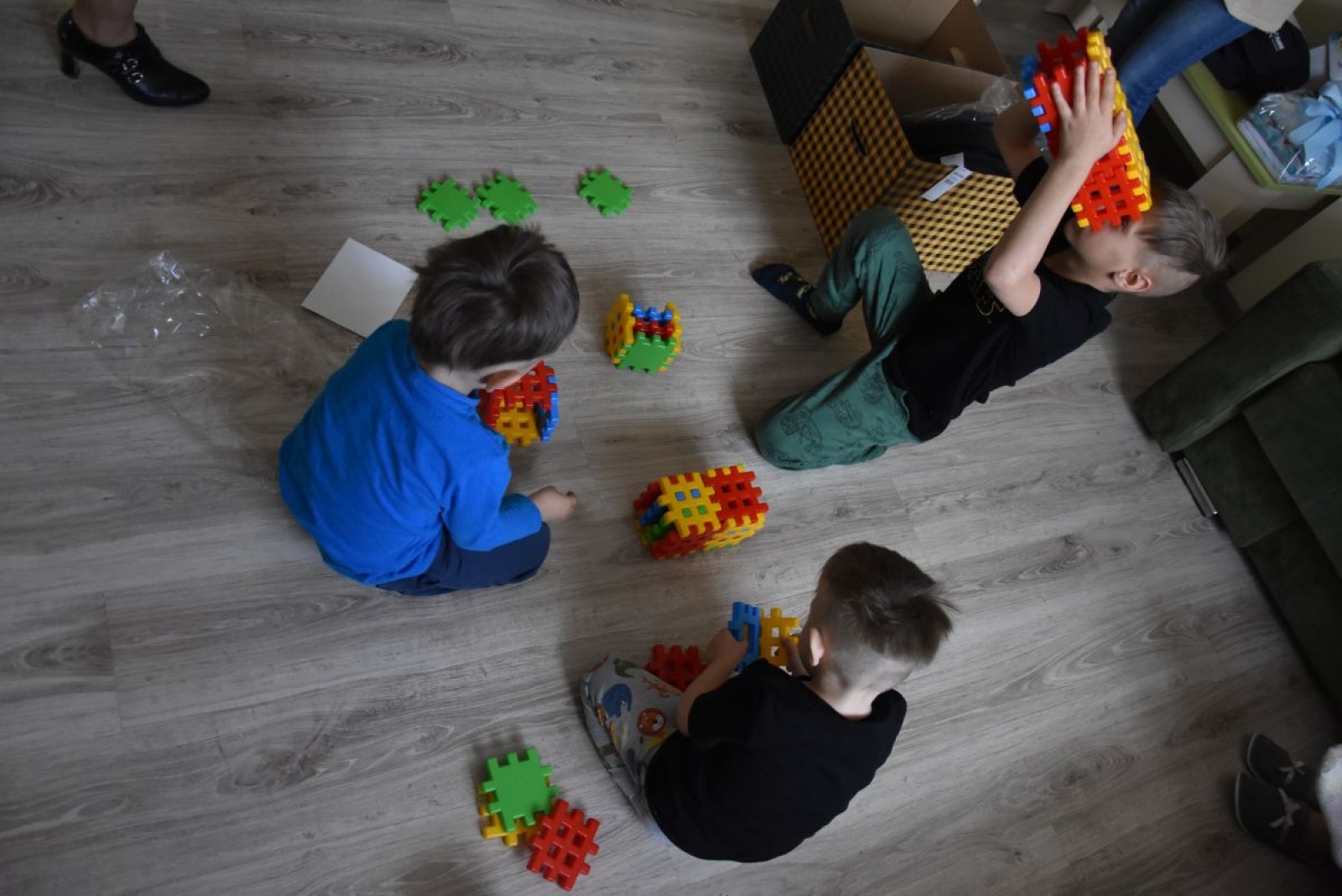 Zdjęcie w galerii na portalu naszwodzislaw.com: Pierwsze narodzone ukraińskie dzieci w powiecie to bliźniaki. Odwiedził je starosta [FOTO] wiadomości z regionu