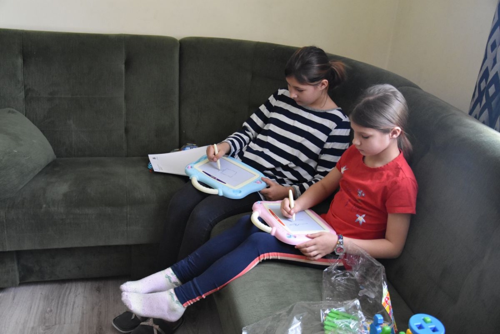 Zdjęcie w galerii na portalu naszwodzislaw.com: Pierwsze narodzone ukraińskie dzieci w powiecie to bliźniaki. Odwiedził je starosta [FOTO] wiadomości z regionu