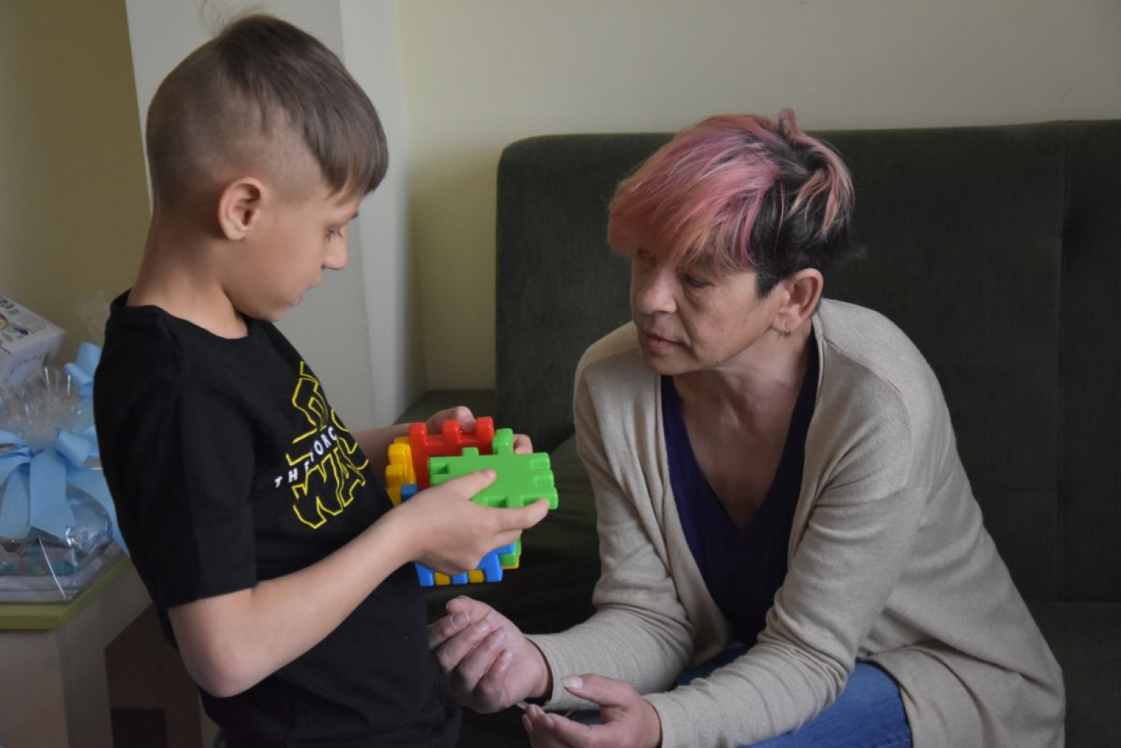 Zdjęcie w galerii na portalu naszwodzislaw.com: Pierwsze narodzone ukraińskie dzieci w powiecie to bliźniaki. Odwiedził je starosta [FOTO] wiadomości z regionu