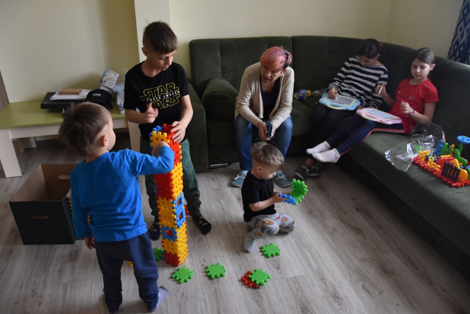 Zdjęcie w galerii na portalu naszwodzislaw.com: Pierwsze narodzone ukraińskie dzieci w powiecie to bliźniaki. Odwiedził je starosta [FOTO] wiadomości z regionu