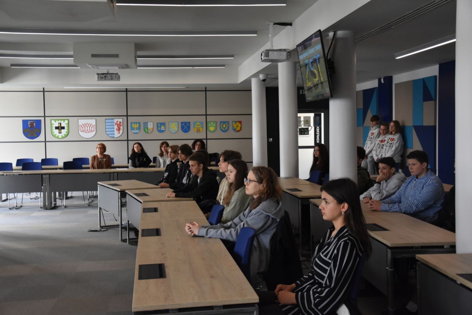 Zdjęcie w galerii na portalu naszwodzislaw.com: W Zespole Szkół Technicznych ruszył oddział przygotowawczy dla młodzieży z Ukrainy wiadomości z regionu